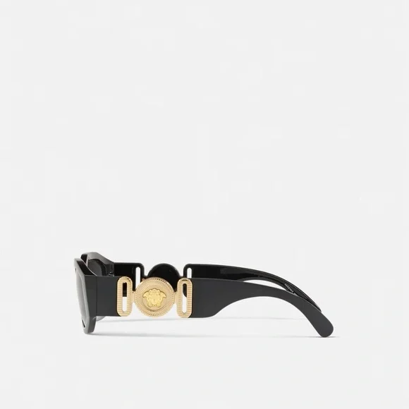 Versace Black Sunglasses with White Case display picture 2